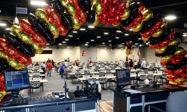 Tachi Palace Casino Resort holds grand opening for Yokut Hall Bingo, missing since March 2020 due to COVID-19 Inside the new Yokut Hall Bingo facility at Tachi Palace Casino Resort.
